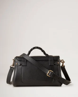 Mini Alexa Schwarz Heavy Grain Mini- & Micro-Taschen