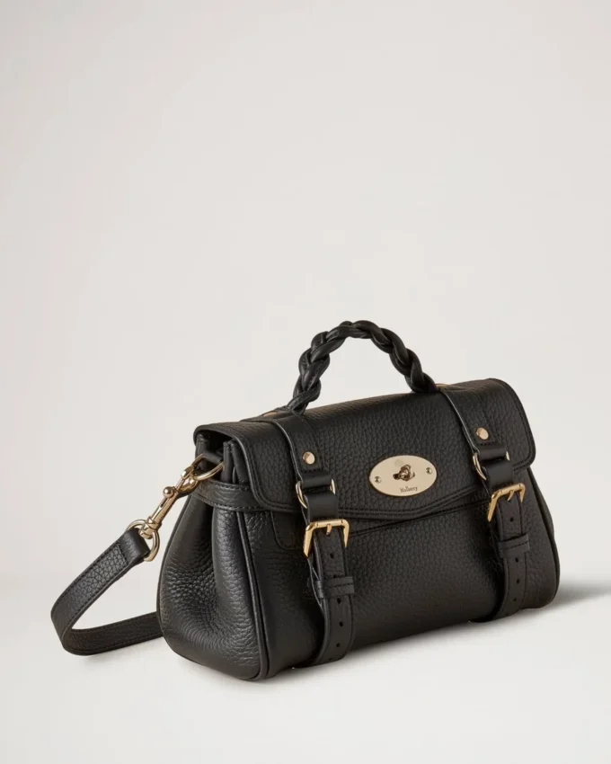 Mini Alexa Schwarz Heavy Grain Mini- & Micro-Taschen Mini Alexa Schwarz Heavy Grain Mini- & Micro-Taschen