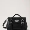 Mini Alexa Schwarz Hochglanz-Leder-Taschen Mini Alexa Schwarz Hochglanz-Leder-Taschen
