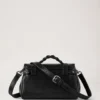 Mini Alexa Schwarz Hochglanz-Leder-Taschen Mini Alexa Schwarz Hochglanz-Leder-Taschen