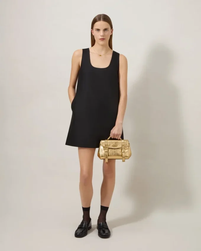 Mini Alexa Somerset Gold Grainy Metallic Damen Mini Alexa Somerset Gold Grainy Metallic Damen