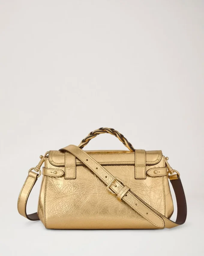 Mini Alexa Somerset Gold Grainy Metallic Damen Mini Alexa Somerset Gold Grainy Metallic Damen