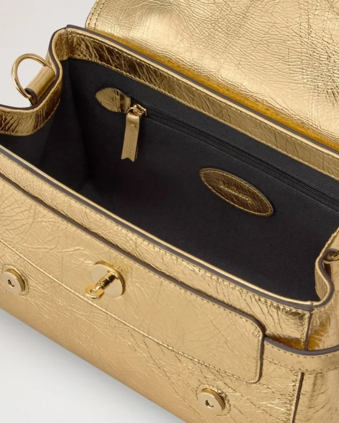 Mini Alexa Somerset Gold Grainy Metallic Damen Mini Alexa Somerset Gold Grainy Metallic Damen