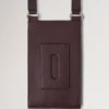 Mini Antony Black Cherry Small Classic Grain Damen Mini Antony Black Cherry Small Classic Grain Damen