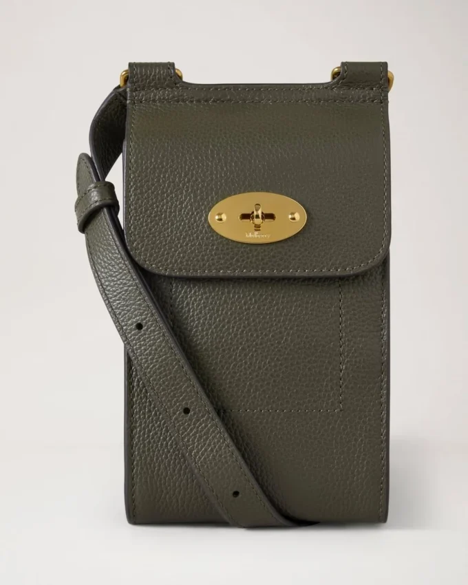 Mini Antony Juniper Green Small Classic Grain Damen Mini Antony Juniper Green Small Classic Grain Damen