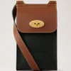 Mini Antony Schwarz & Cognac Bioveg Scotchgrain & Flat Calf Mini Antony Schwarz & Cognac Bioveg Scotchgrain & Flat Calf