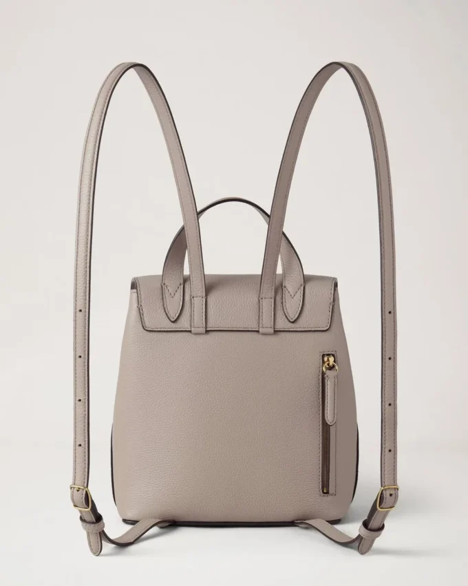 Mini Bayswater Rucksack Kaschmir Taupe Kleine klassische Narbung Mini Bayswater Rucksack Kaschmir Taupe Kleine klassische Narbung