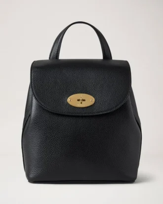 Mini Bayswater Rucksack Schwarz Small Classic Grain