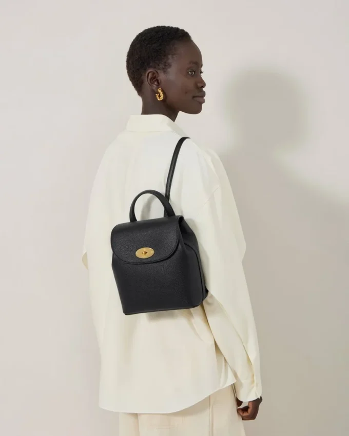 Mini Bayswater Rucksack Schwarz Small Classic Grain Mini Bayswater Rucksack Schwarz Small Classic Grain