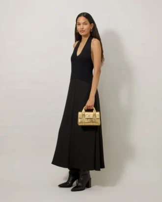 Mini Bayswater Somerset Gold Grainy Metallic Bayswater Mini Bayswater Somerset Gold Grainy Metallic Bayswater
