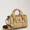 Mini Bayswater Somerset Gold Grainy Metallic Bayswater