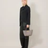 Mini Bayswater Tote Kaschmir Taupe Small Classic Grain