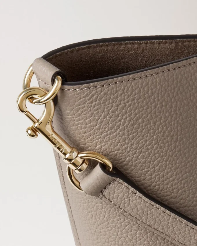 Mini Bayswater Tote Kaschmir Taupe Small Classic Grain