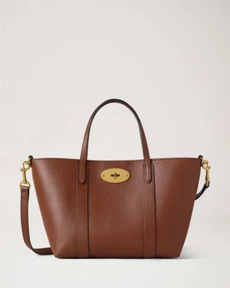 Mini Bayswater Tote Oak Two-Tone Small Classic Grain