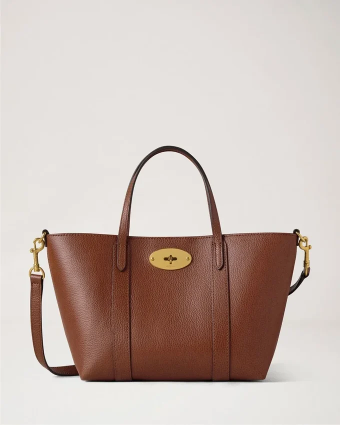 Mini Bayswater Tote Oak Two-Tone Small Classic Grain Mini Bayswater Tote Oak Two-Tone Small Classic Grain
