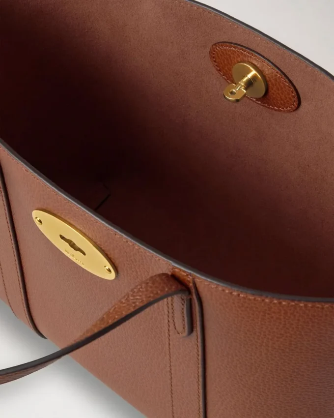 Mini Bayswater Tote Oak Two-Tone Small Classic Grain Mini Bayswater Tote Oak Two-Tone Small Classic Grain
