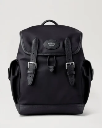 Mini Heritage Nylon-Rucksack Schwarzes Nylon Damen