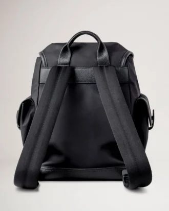 Mini Heritage Nylon-Rucksack Schwarzes Nylon Damen