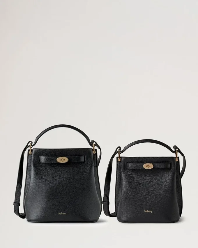 Mini Islington Bucket Schwarz Small Classic Grain Mini Islington Bucket Schwarz Small Classic Grain