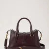 Mini Roxanne Oxblood Hochglanzleder-Geschenke für Sie