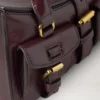 Mini Roxanne Oxblood Hochglanzleder-Geschenke für Sie
