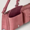 Mini Roxanne Schultertasche Pink Scrumpy Suede Roxanne Mini Roxanne Schultertasche Pink Scrumpy Suede Roxanne