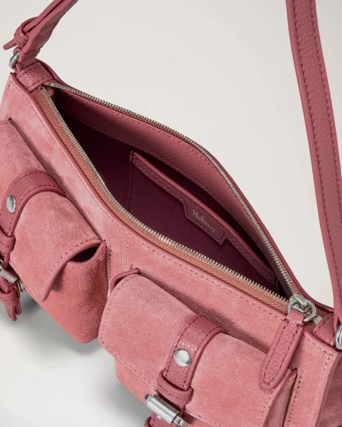 Mini Roxanne Schultertasche Pink Scrumpy Suede Roxanne Mini Roxanne Schultertasche Pink Scrumpy Suede Roxanne