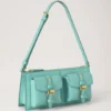 Mini Roxanne Umhängetasche Marina Blue Small Classic Grain Mini Roxanne Umhängetasche Marina Blue Small Classic Grain