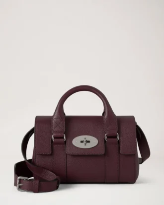 Mini Small Bayswater Black Cherry Classic Grain