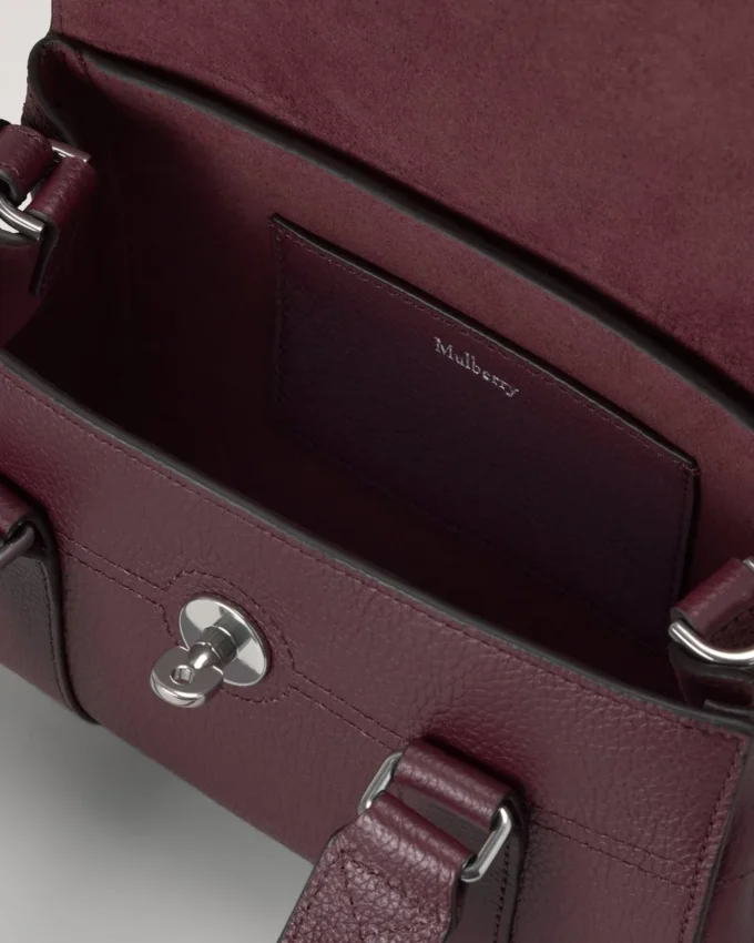 Mini Small Bayswater Black Cherry Classic Grain Mini Small Bayswater Black Cherry Classic Grain