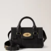 Mini Small Bayswater Schwarz Klassische Handtaschen mit Obergriff