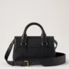 Mini Small Bayswater Schwarz Klassische Handtaschen mit Obergriff