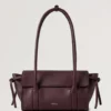 Mini Soft Bayswater Black Cherry Heavy Grain Damen Mini Soft Bayswater Black Cherry Heavy Grain Damen