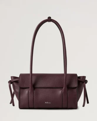 Mini Soft Bayswater Black Cherry Heavy Grain Damen