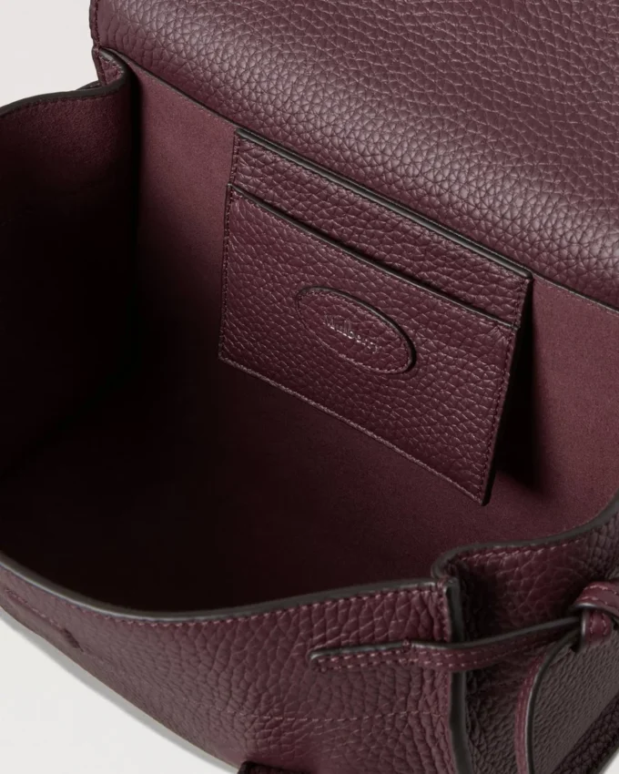 Mini Soft Bayswater Black Cherry Heavy Grain Damen Mini Soft Bayswater Black Cherry Heavy Grain Damen