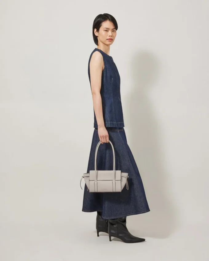 Mini Soft Bayswater Chalk Heavy Grain Damen Mini Soft Bayswater Chalk Heavy Grain Damen
