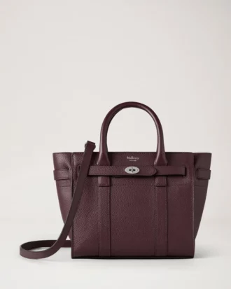 mini zipped bayswater black cherry small classic grain 1 330x413 - Mini Zipped Bayswater Black Cherry Small Classic Grain