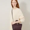 Mini Zipped Bayswater Black Cherry Small Classic Grain Mini Zipped Bayswater Black Cherry Small Classic Grain