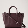 Mini Zipped Bayswater Black Cherry Small Classic Grain Mini Zipped Bayswater Black Cherry Small Classic Grain