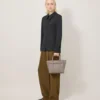 Mini Zipped Bayswater Cashmere Taupe Small Classic Grain Mini Zipped Bayswater Cashmere Taupe Small Classic Grain