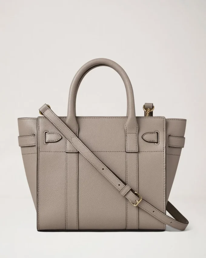 Mini Zipped Bayswater Cashmere Taupe Small Classic Grain Mini Zipped Bayswater Cashmere Taupe Small Classic Grain
