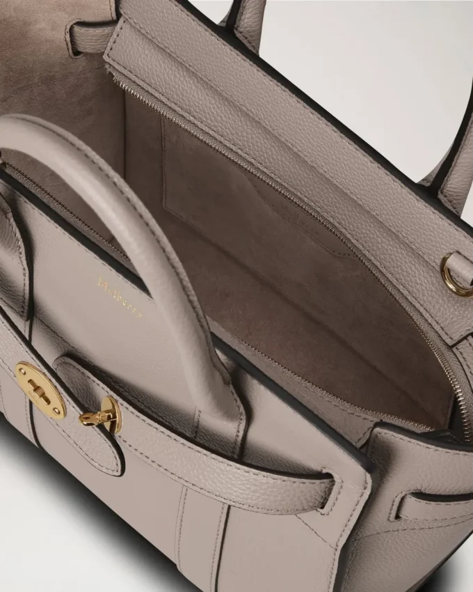 Mini Zipped Bayswater Cashmere Taupe Small Classic Grain Mini Zipped Bayswater Cashmere Taupe Small Classic Grain