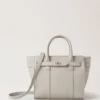 Mini Zipped Bayswater Chalk Small Classic Grain Mini Zipped Bayswater Chalk Small Classic Grain