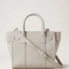 Mini Zipped Bayswater Chalk Small Classic Grain Mini Zipped Bayswater Chalk Small Classic Grain