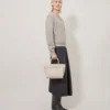 Mini Zipped Bayswater Chalk Small Classic Grain Mini Zipped Bayswater Chalk Small Classic Grain