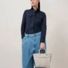 Mini Zipped Bayswater Chalk Small Classic Grain Mini Zipped Bayswater Chalk Small Classic Grain