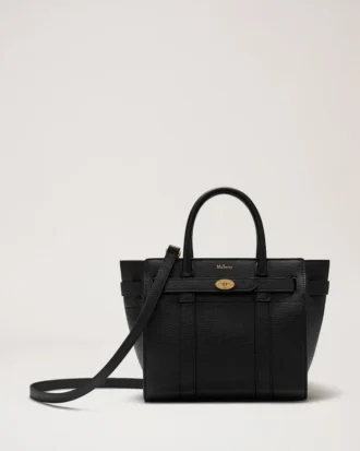 mini zipped bayswater schwarz small classic grain 1 330x413 - Mini Zipped Bayswater Schwarz Small Classic Grain