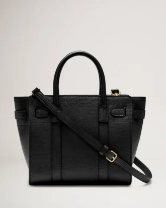 mini zipped bayswater schwarz small classic grain 2 330x413 - Mini Zipped Bayswater Schwarz Small Classic Grain