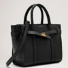 Mini Zipped Bayswater Schwarz Small Classic Grain Mini Zipped Bayswater Schwarz Small Classic Grain