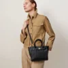 Mini Zipped Bayswater Schwarz Small Classic Grain Mini Zipped Bayswater Schwarz Small Classic Grain